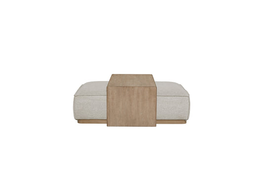 Trilogy Grey Ottoman and Tray Table