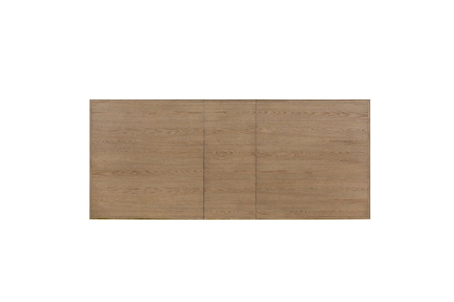 Linné Wheat Angled Double Pedestal Table