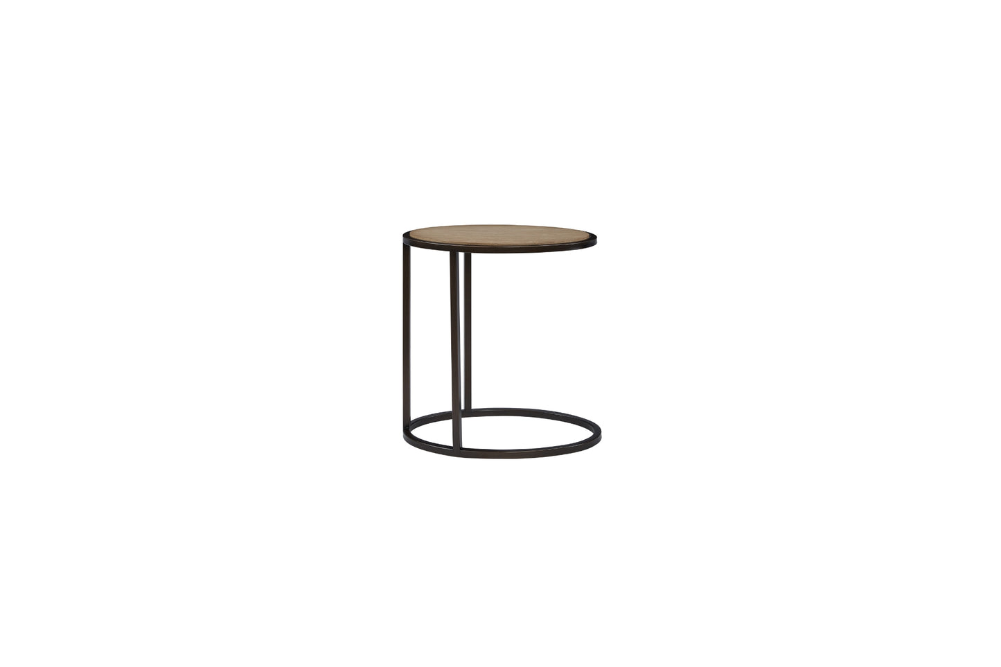Trilogy Metal Wood Top Spot Table