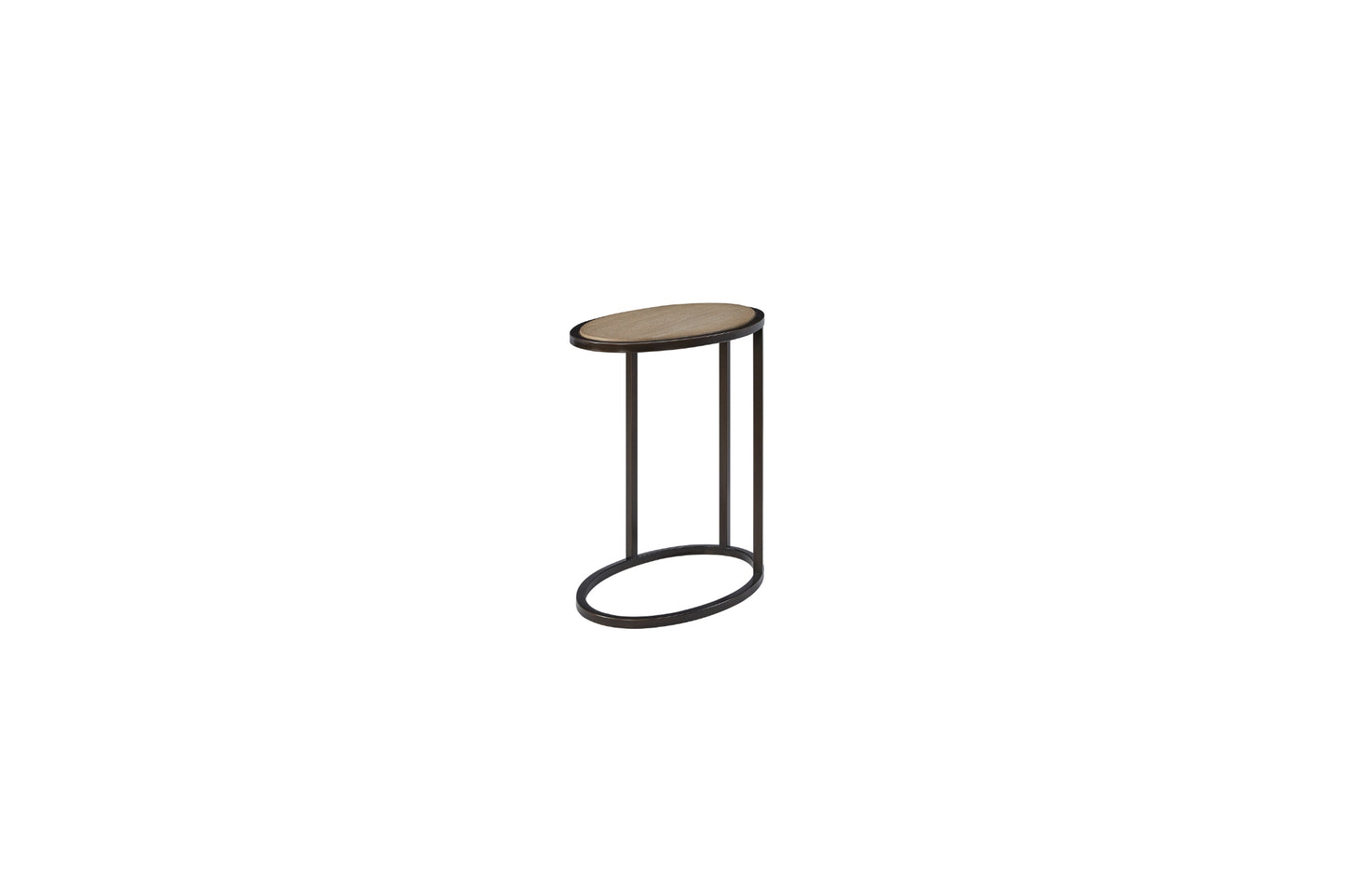 Trilogy Metal Wood Top Spot Table