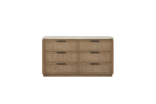 Trilogy Toffee Oak Veneer Drawer Dresser