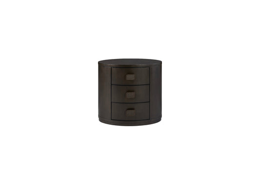 Calia 3-Drawer Oval Nightstand