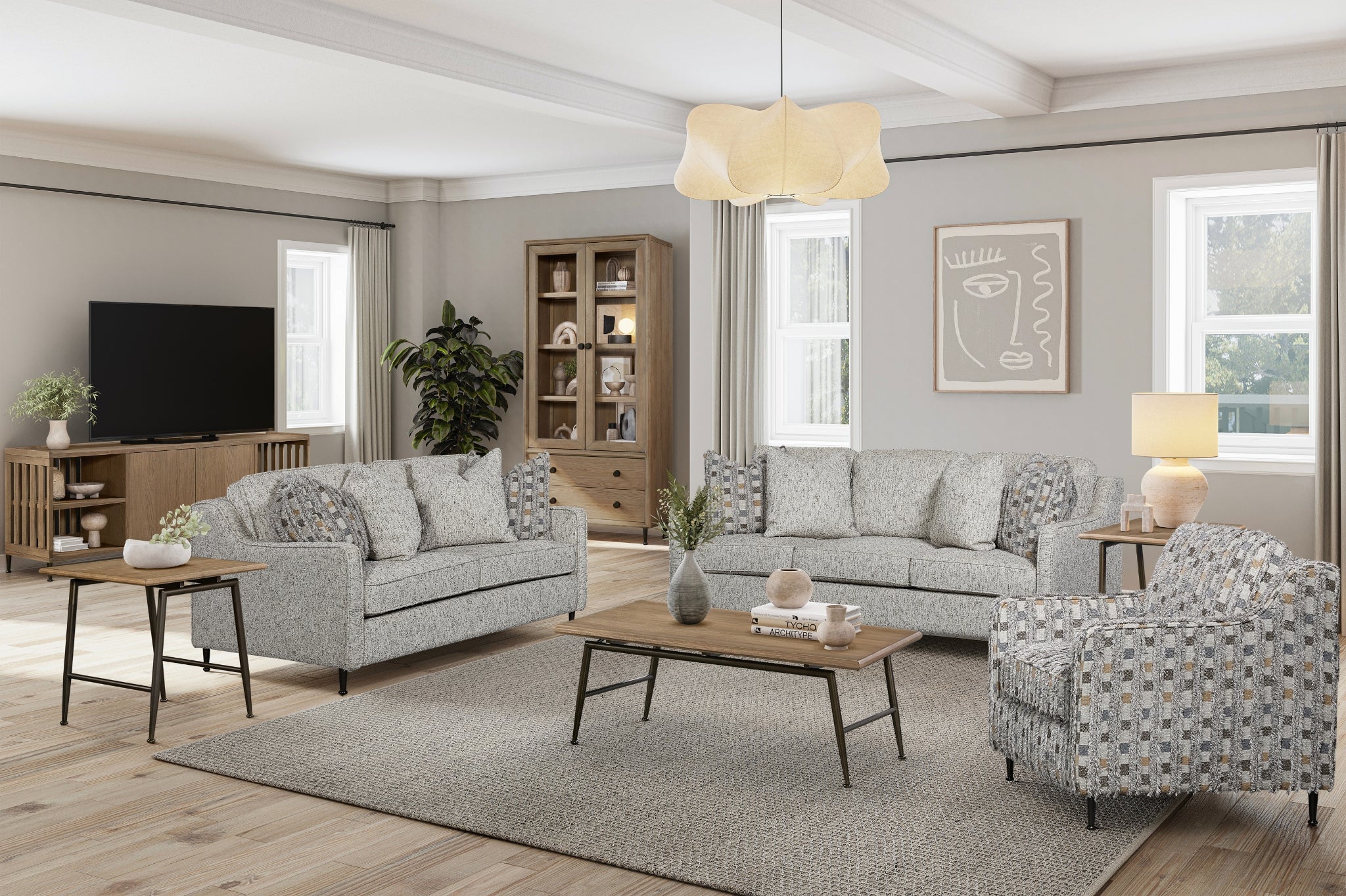Linné Phaedra Clove Loveseat – APEX by Bernards