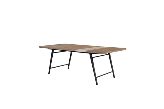 Trilogy Assymetrical Stone Slab Dining Table