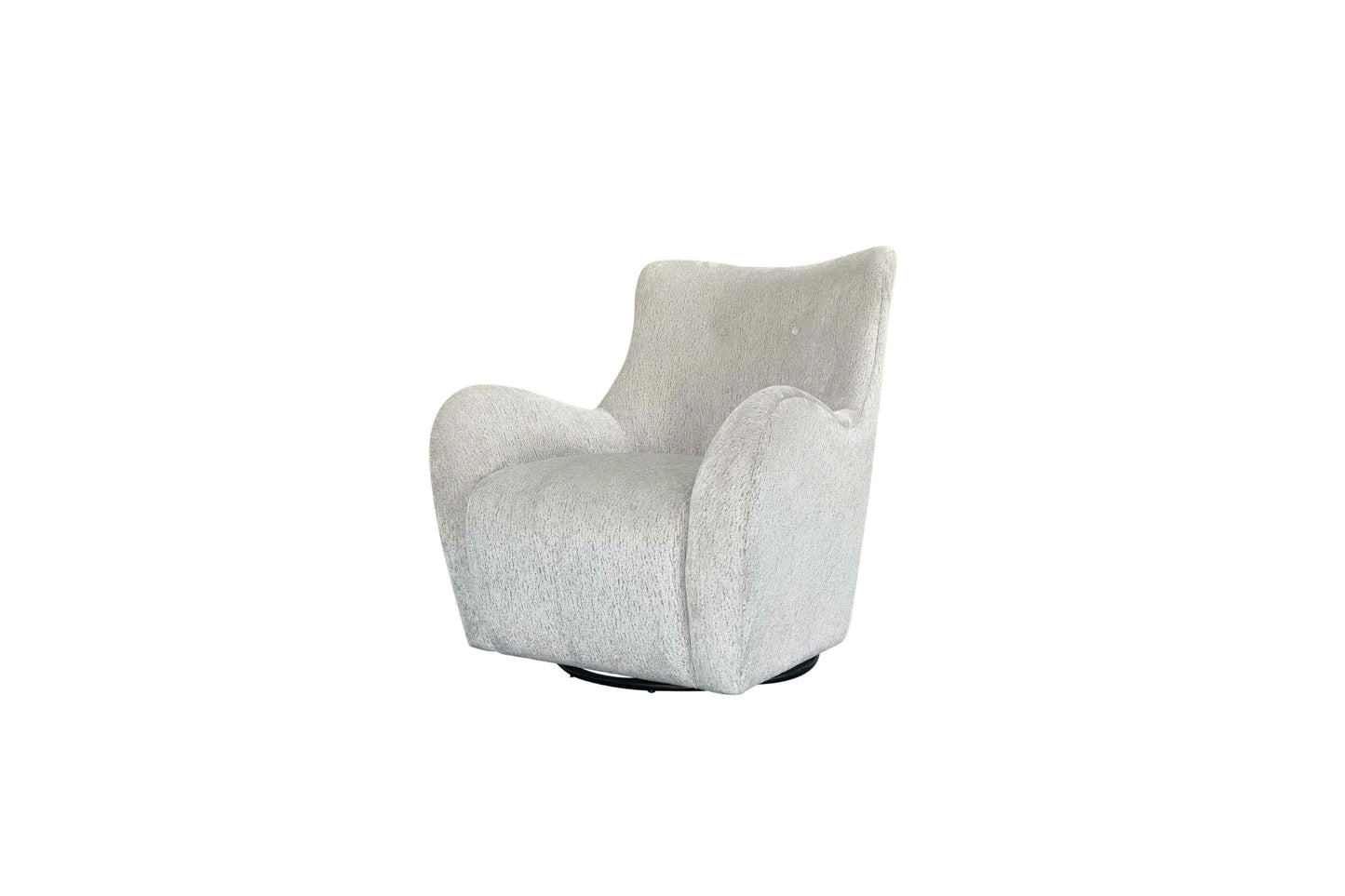 Trilogy Zinc Swivel Accent Chair