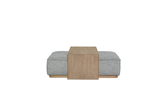 Trilogy Blue Ottoman and Tray Table