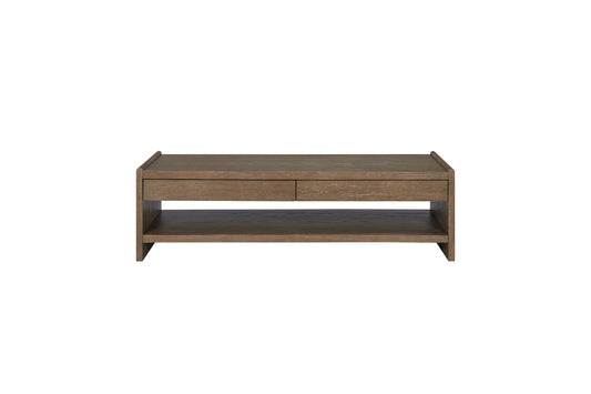 Trilogy Cocoa Wood Top Cocktail Table