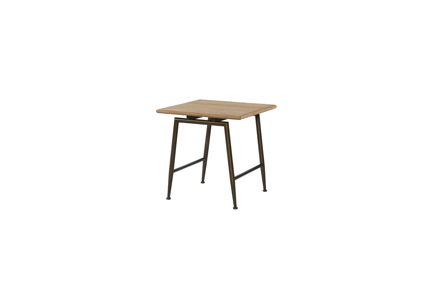 Linné End Table with Metal Legs