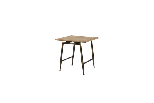 Linné End Table with Metal Legs