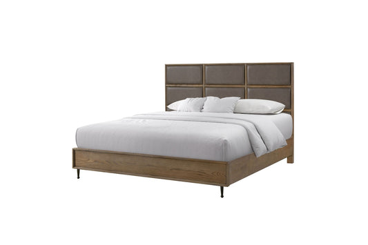 Linné Wheat Panel Bed
