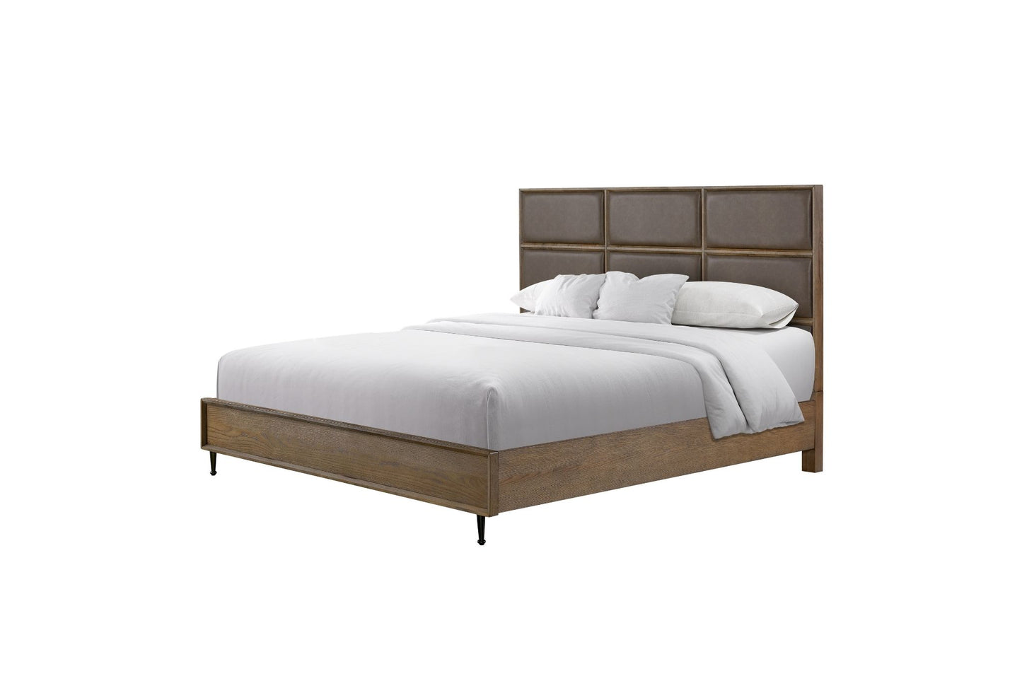 Linné Wheat Panel Bed