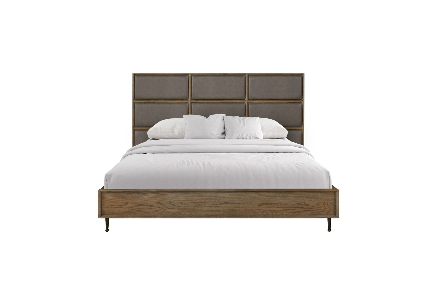Linné Wheat Panel Bed
