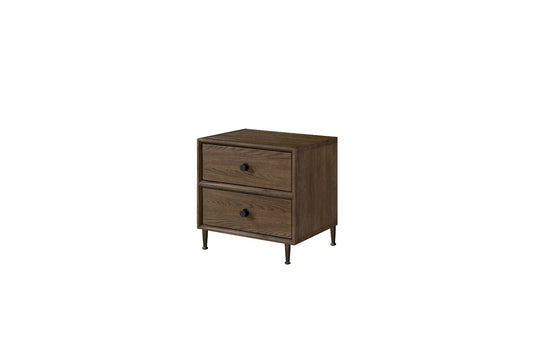 Linné Rye 2-Drawer Nightstand