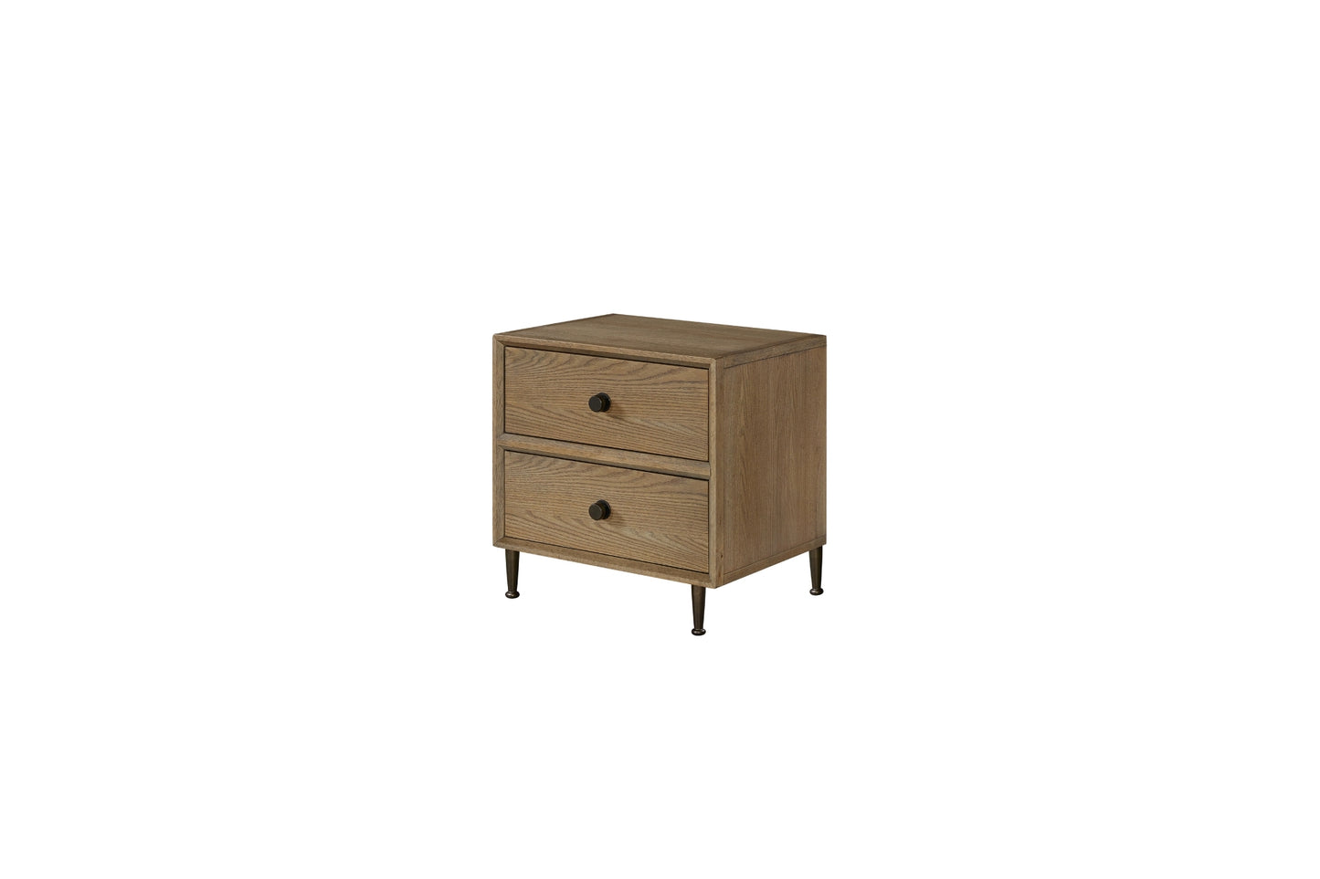 Linné Wheat 2-Drawer Nightstand