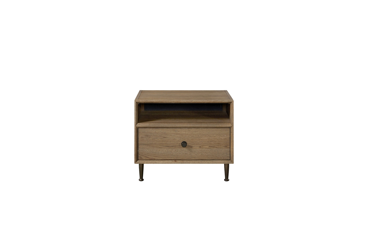 Linné Wheat Open Drawer Nightstand