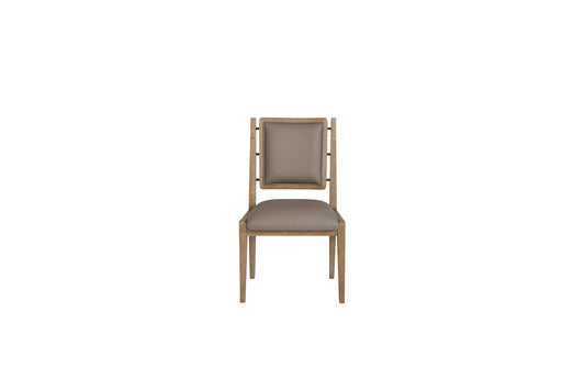 Linné Wheat Faux Leather Dining Chair
