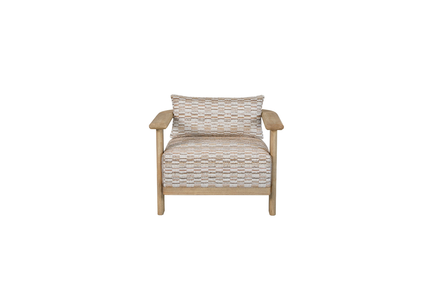 Linné Wheat Fabric Lounge Chair