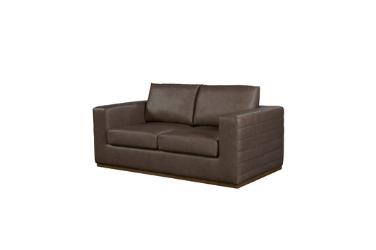 Linné Leather Loveseat