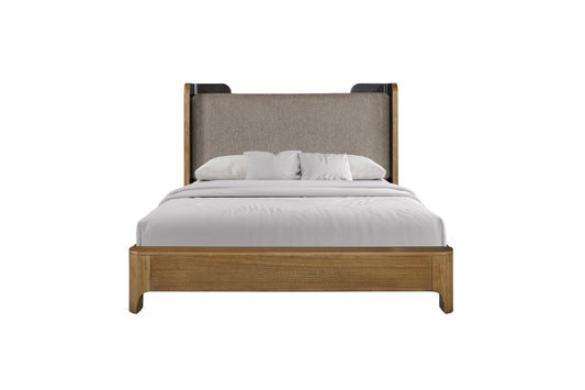 Calia Upholstered Panel Bed