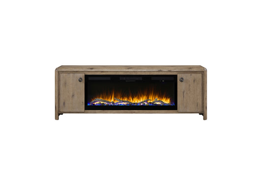 Pagosa 84" Fireplace with Logs