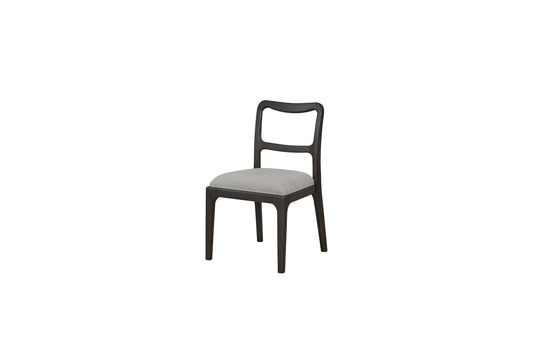 Pagosa Black Wood Back Chair