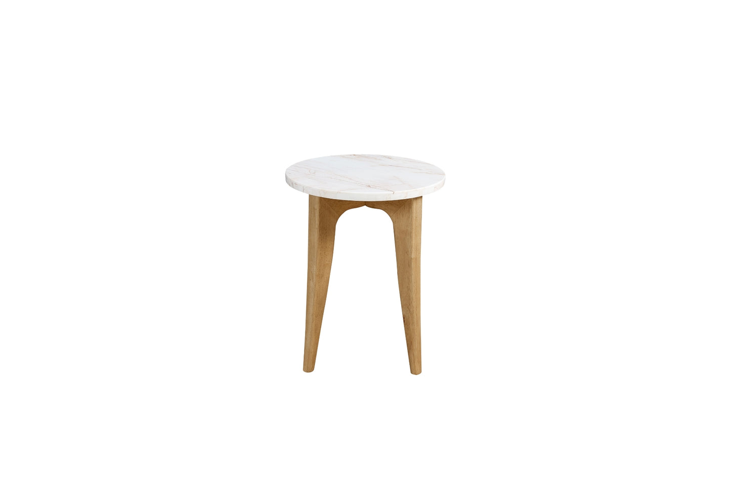 Tapestry Marble-Top Accent Table