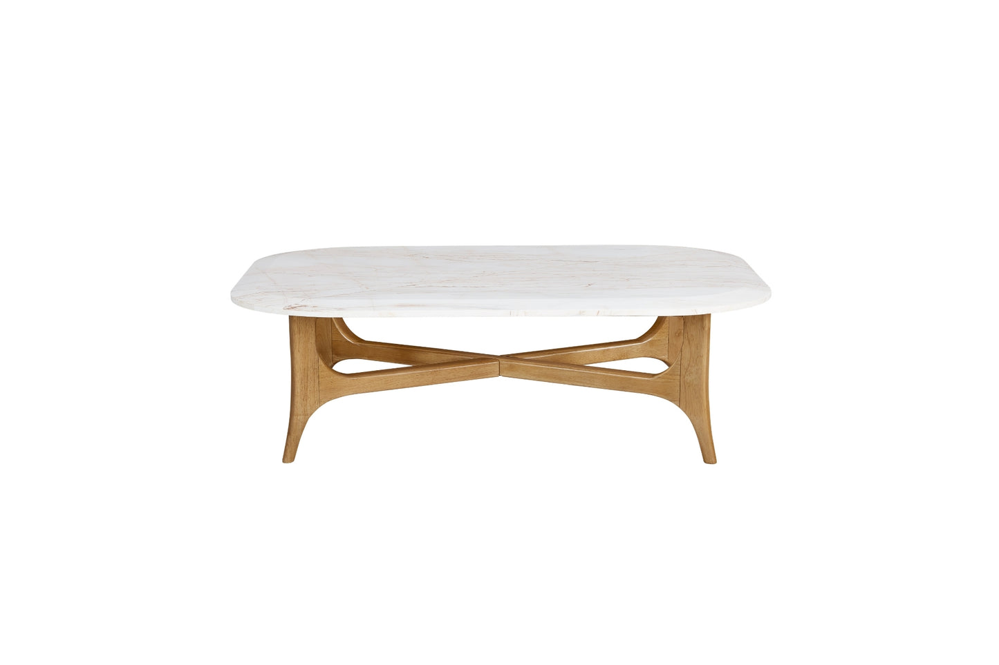 Tapestry Marble-Top Cocktail Table