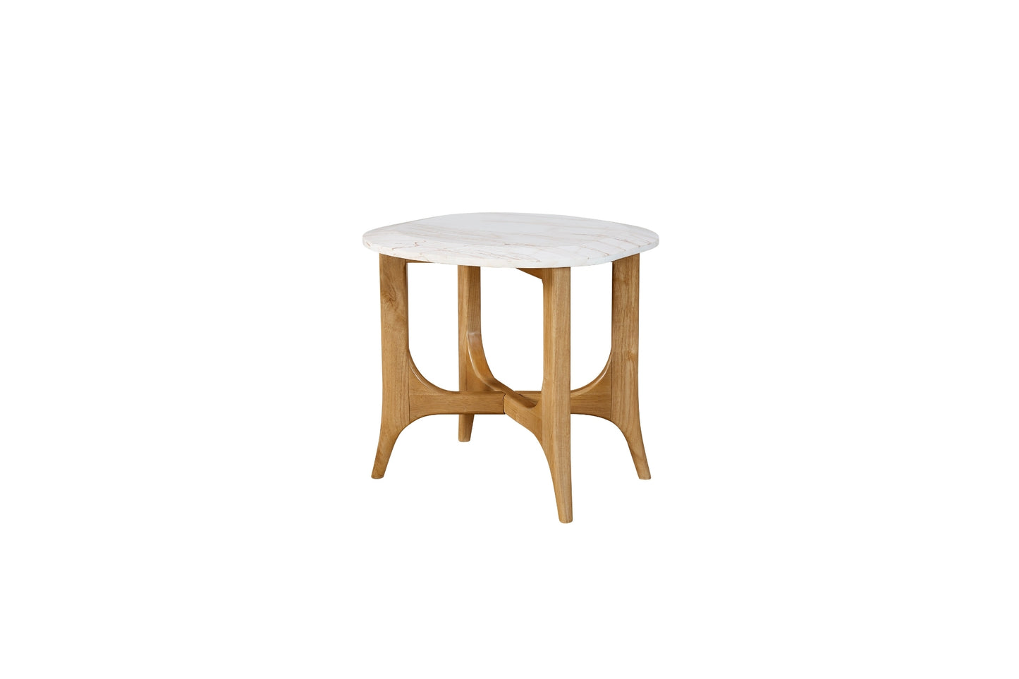 Tapestry Marble-Top End Table