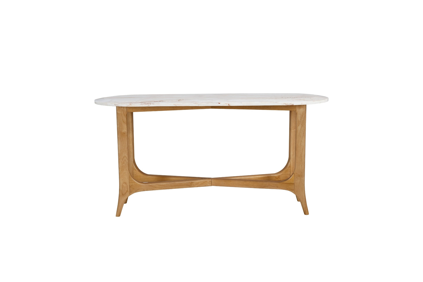 Tapestry Marble-Top Console Table
