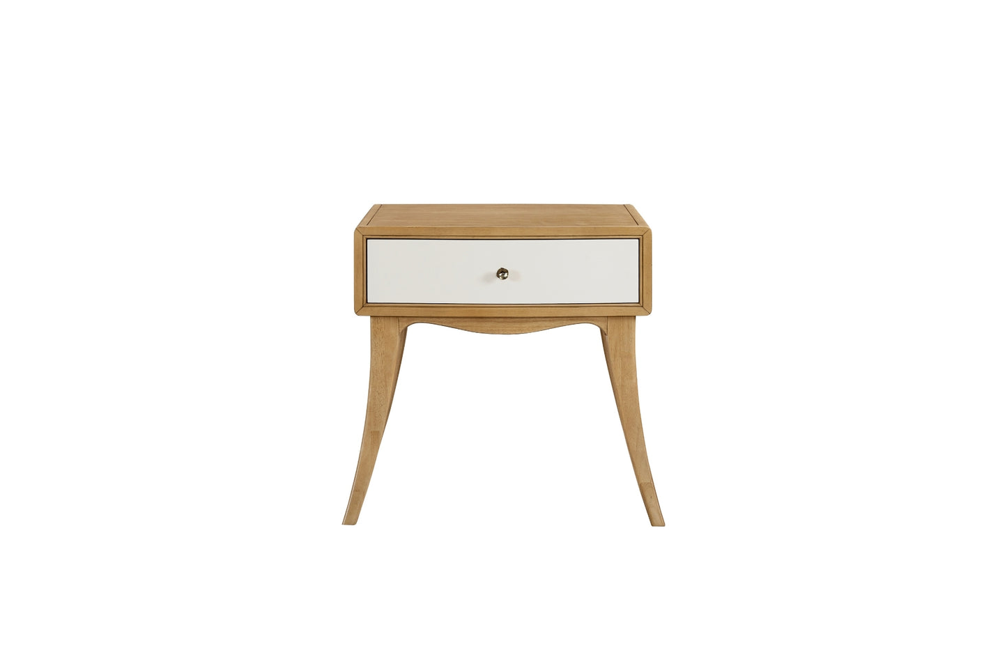 Tapestry Two-Tone Leg Nightstand