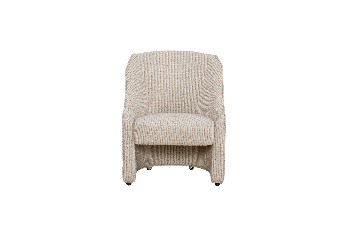 Tapestry Upholstered Caster Chair