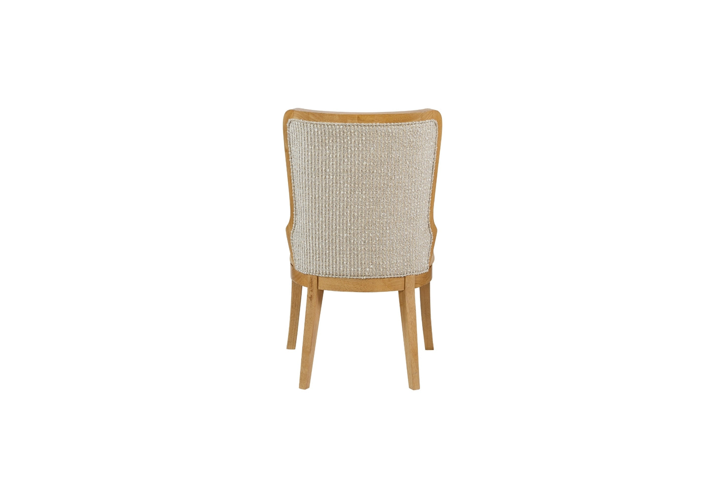 Tapestry Upholstered Leather Side Chair